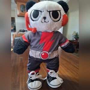 Build A Bear Ryan's World Combo Panda With Space Suit Shoes and Sound